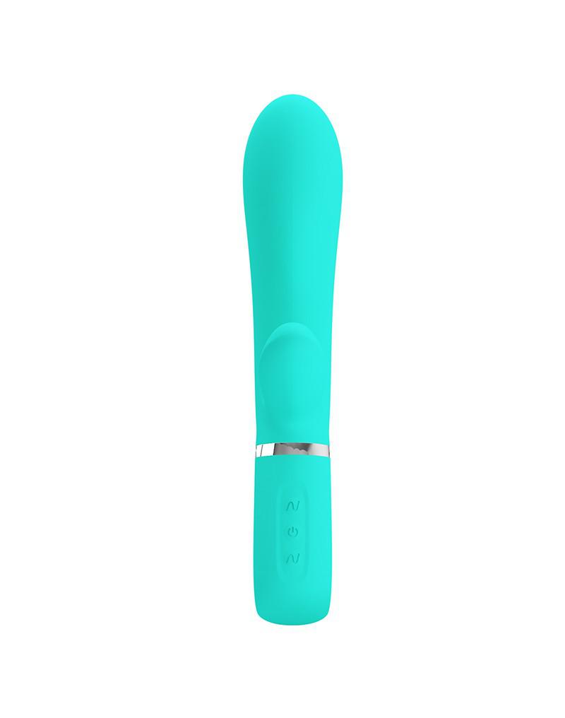 Pretty Love - Thomas - Rabbit Vibrator - Turquoise