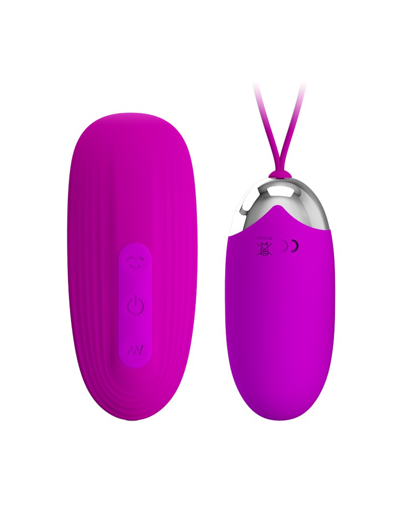 Pretty Love - Vibrerend Eitje plus Luchtdruk Vibrator ORTHUS - Roze