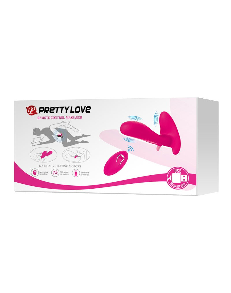 Pretty Love - Vinger Vibrator- Panty Vibrator- Partner Vibrator 3-in-1 - Roze