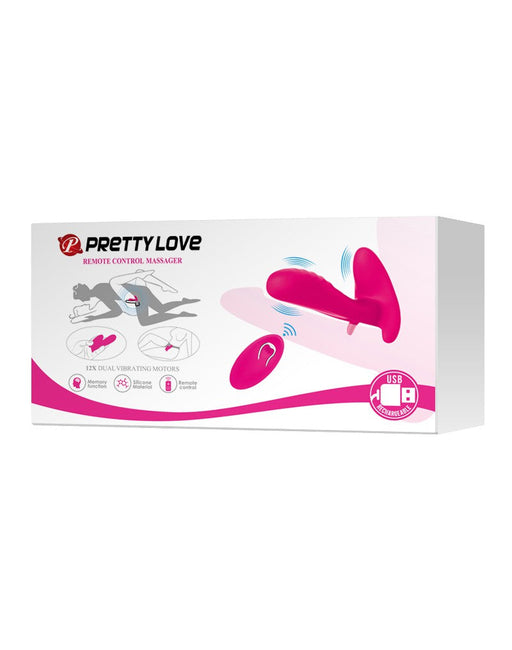 Pretty Love - Vinger Vibrator- Panty Vibrator- Partner Vibrator 3-in-1 - Roze