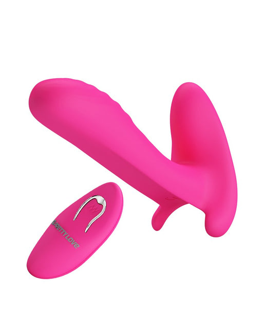 Pretty Love - Vinger Vibrator- Panty Vibrator- Partner Vibrator 3-in-1 - Roze