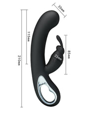 Pretty Love - Webb - Rabbit Vibrator - Zwart