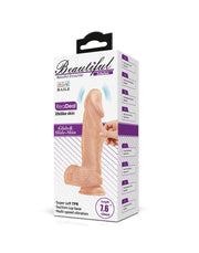 Pretty Love - Zebulon - Realistische Vibrerende Dildo - Lichte Huidskleur - Met afstandsbediening