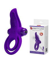 Pretty Love - Vibrerende Cockring Met clitoris tong Stimulator