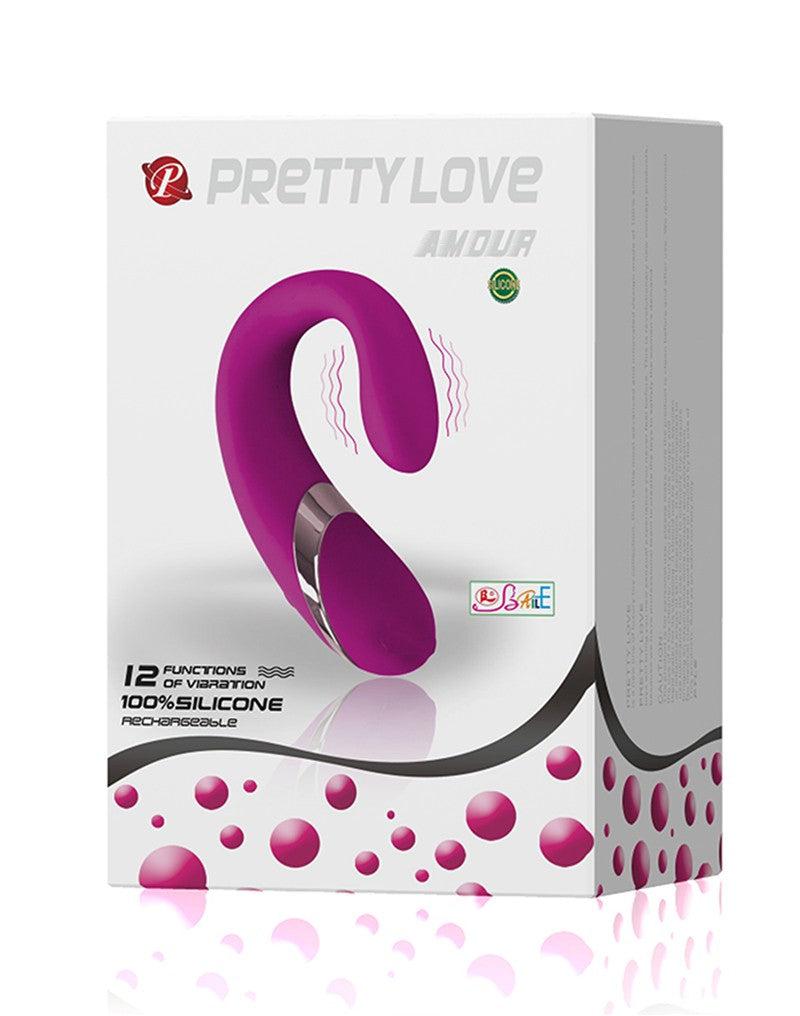 Pretty Love - Amour - Flexibele Clitoris En G-spot Vibrator - Roze