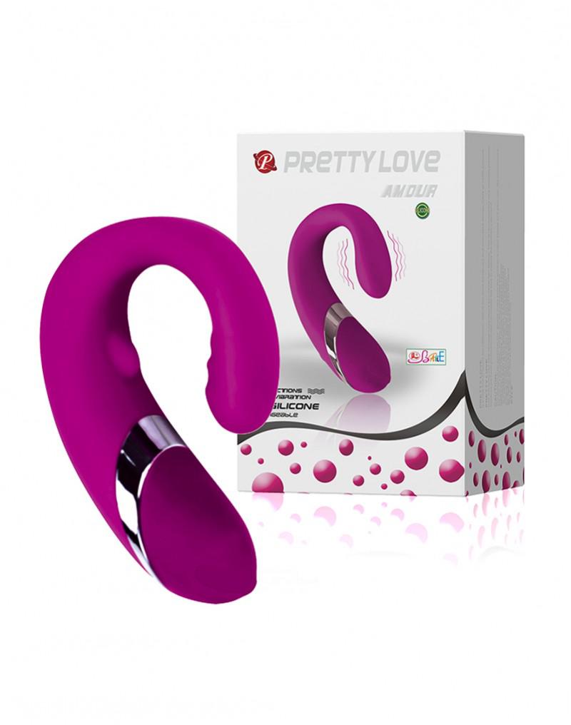 Pretty Love - Amour - Flexibele Clitoris En G-spot Vibrator - Roze