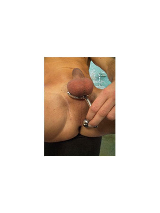 Rimba - RVS Cockring Met Buttplug - Anaal Slot