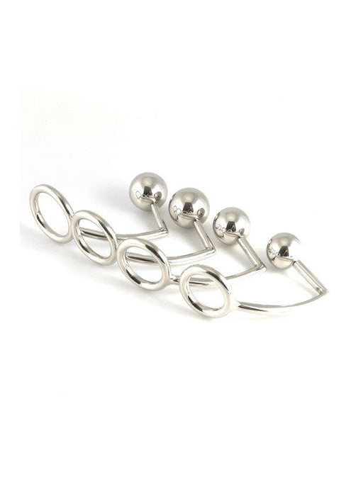 Rimba - RVS Cockring Met Buttplug - Anaal Slot