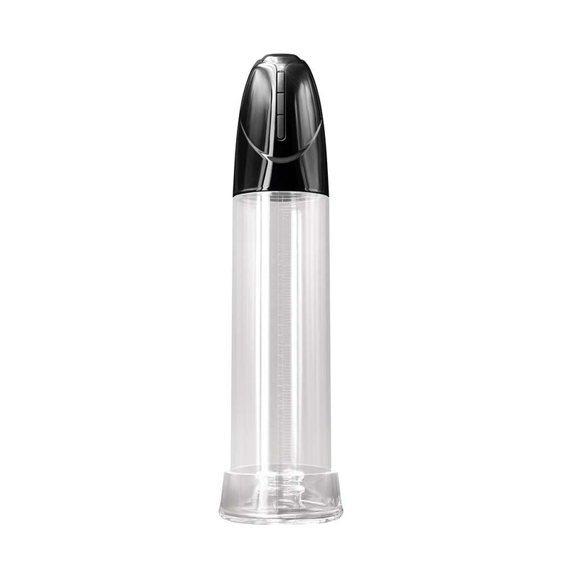 Renegade - IQ Pump - Automatische Penispomp - Zwart/Transparant