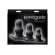 Renegade - Peeker Kit - Buttplug Set - Zwart