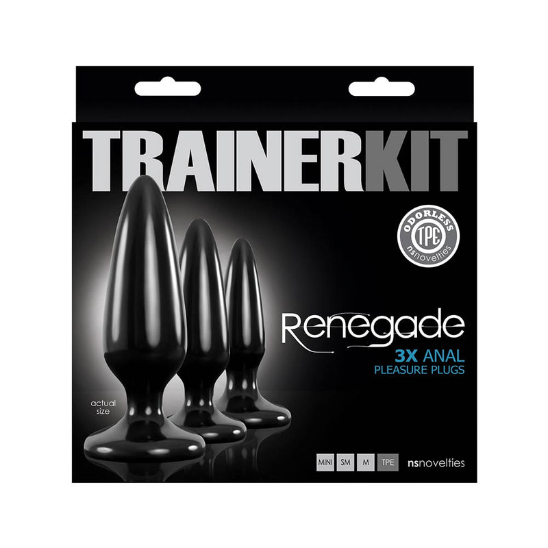 Renegade - Pleasure Plug Set - 3 stuks