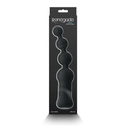 Renegade - Quad Vibrerende Siliconen Beads - Zwart