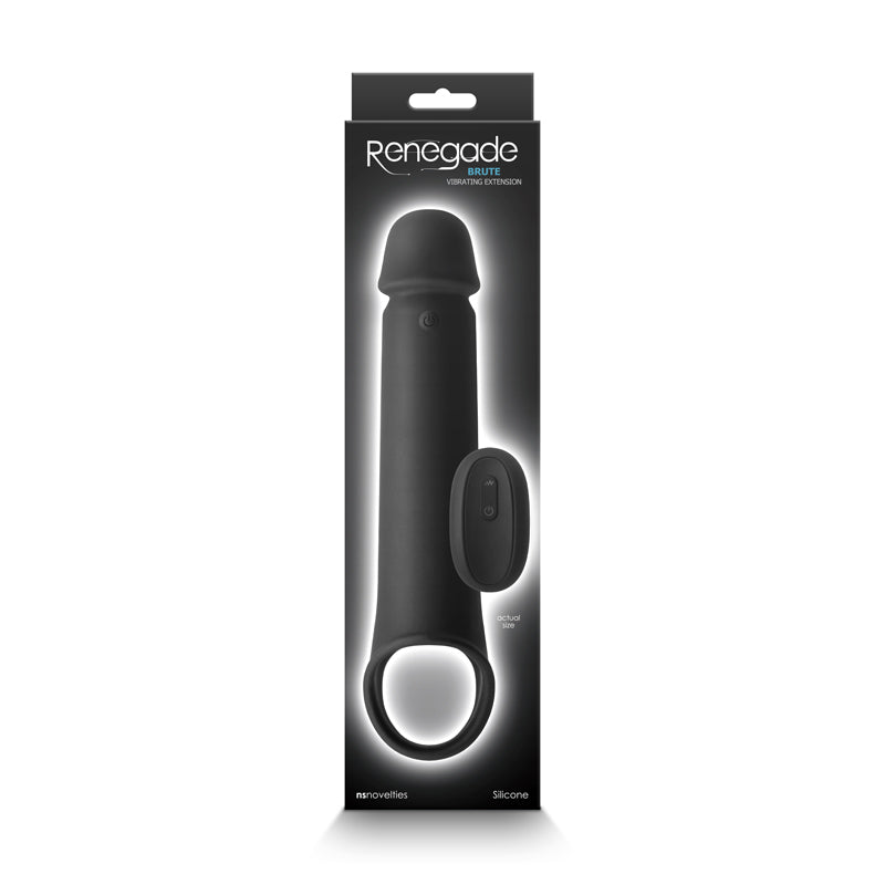 Renegade - Vibrerende Siliconen Penis Verlenger