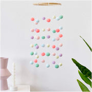 Rico Design - Knutselset - Hanger - Mobiel - Met 48 Pompoms - Pastelkleuren-Erotiekvoordeel.nl