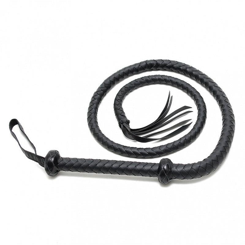 Rimba - Arabische Bullwhip - 150 cm - Zwart