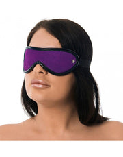 Rimba - Blinddoek - Oogmasker - Leer - Paars - One Size