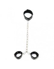 Rimba - Boeienset - Hals en Handboeien Combinatie met Metalen Ketting