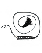 Rimba - Punishment Strap Met Lange Flexibele Strook En Handvat - Zwart