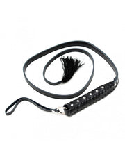 Rimba - Punishment Strap Met Lange Flexibele Strook En Handvat - Zwart