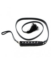 Rimba - Punishment Strap Met Lange Flexibele Strook En Handvat - Zwart