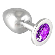 Rimba - Buttplug Groot Met Paars Kristal