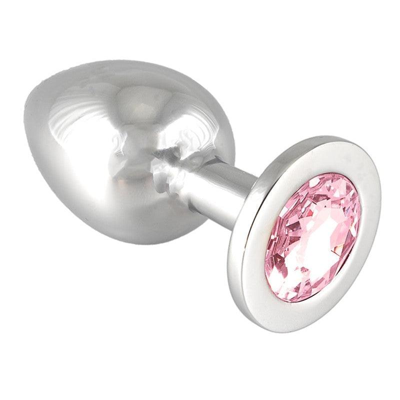 Rimba - Buttplug Groot Met Roze Kristal