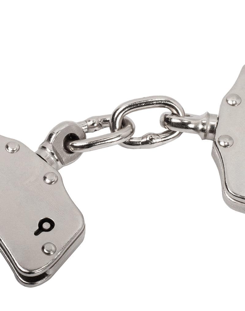 Rimba - Handboeien - Metalen Politie Polsboeien - Extra Zwaar - Verstelbaar