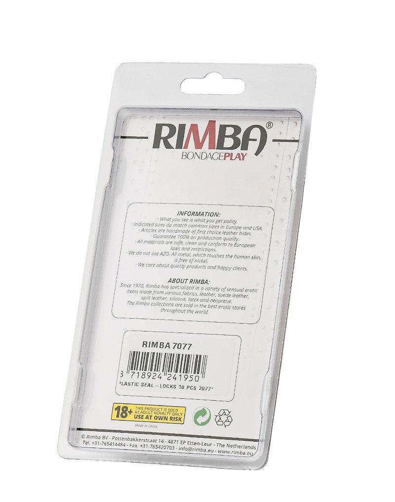 Rimba - Plastic Slotjes voor Kuisheidskooien - Eenmalig gebruik - Luchthaven-vriendelijk