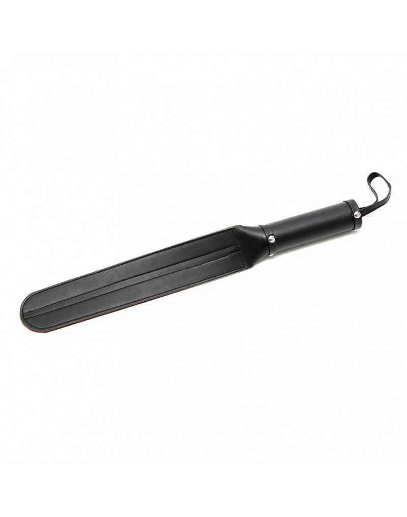 Rimba - Smalle Paddle Met Handvat - Leer - 48 cm lang