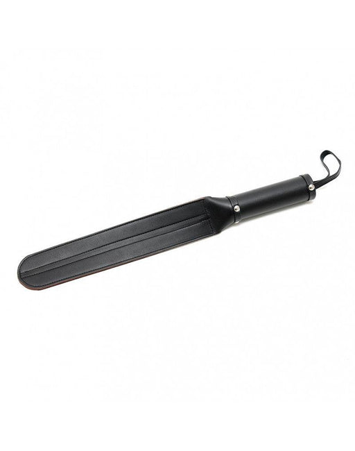 Rimba - Smalle Paddle Met Handvat - Leer - 48 cm lang