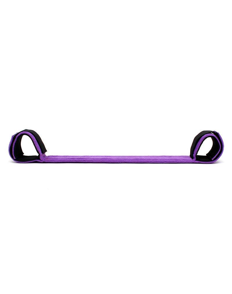 Rimba Bondage Play - Spreader Bar - spreidstang Met Twee Boeien - Zwart