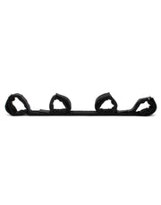 Rimba Bondage Play - Spreader Bar - spreidstang Met vier Boeien - Zwart