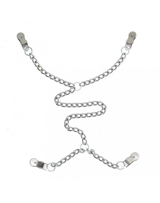 Rimba - Tepel En schaamlip klemmen Met Ketting