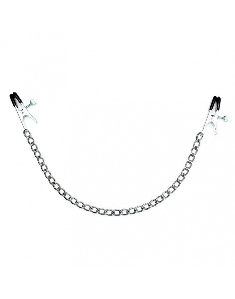 Rimba - Verstelbare Tepelklemmen Met Ketting - Large