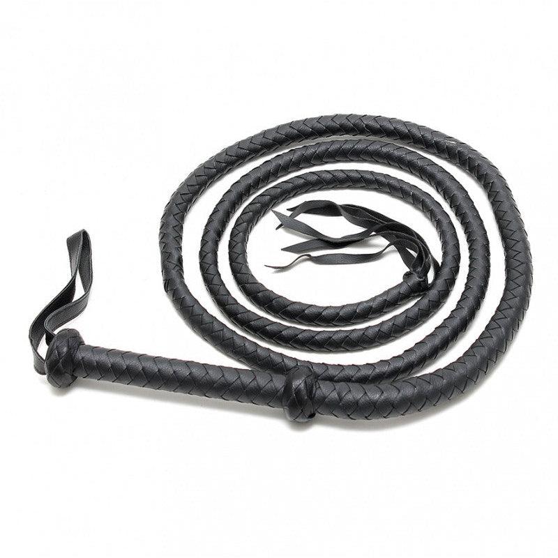 Rimba - Zweep - Bullwhip - 250 cm - Zwart