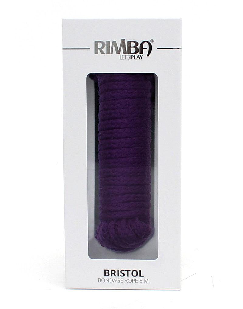 Rimba - Bristol - Bondagetouw Katoen - 5 Meter - Paars