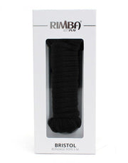Rimba - Bristol - Bondagetouw Katoen - 5 Meter - Zwart