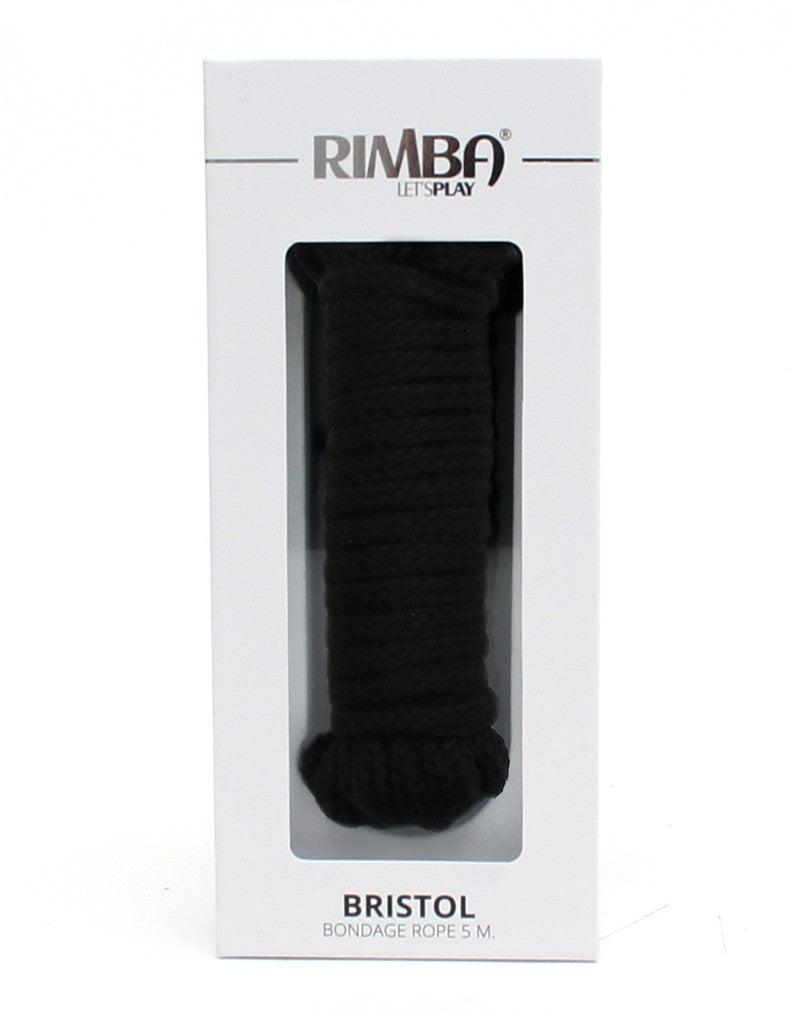 Rimba - Bristol - Bondagetouw Katoen - 5 Meter - Zwart