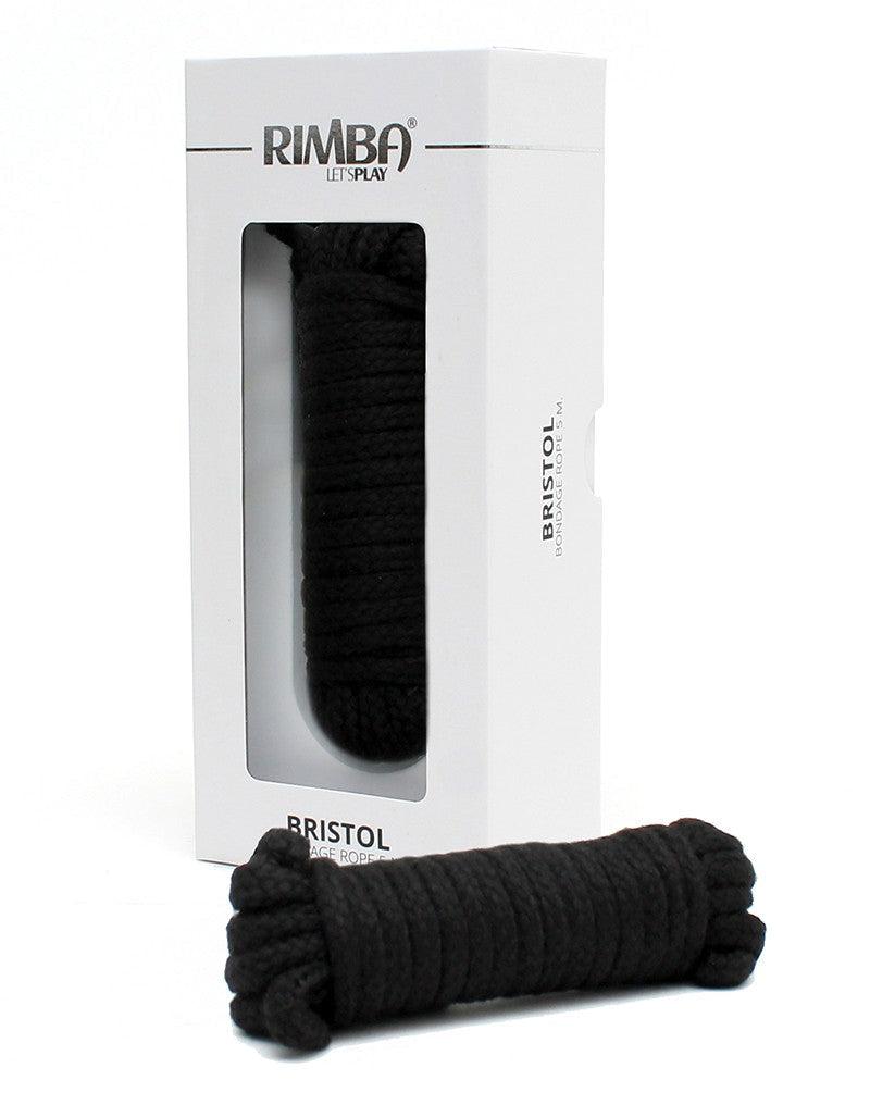 Rimba - Bristol - Bondagetouw Katoen - 5 Meter - Zwart