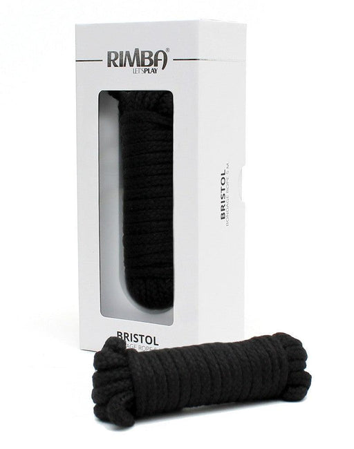 Rimba - Bristol - Bondagetouw Katoen - 5 Meter - Zwart