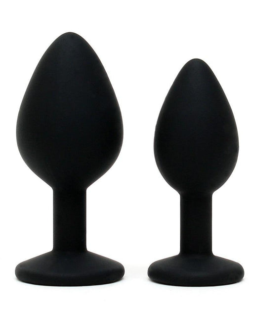 Rimba - Buttplug Duo Set Siliconen Met Kristal