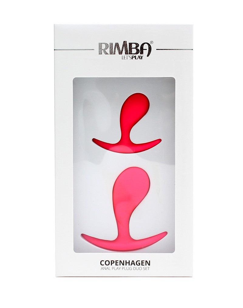Rimba - Copenhagen - Anaal plug Set Van 2 buttplugs - Roze
