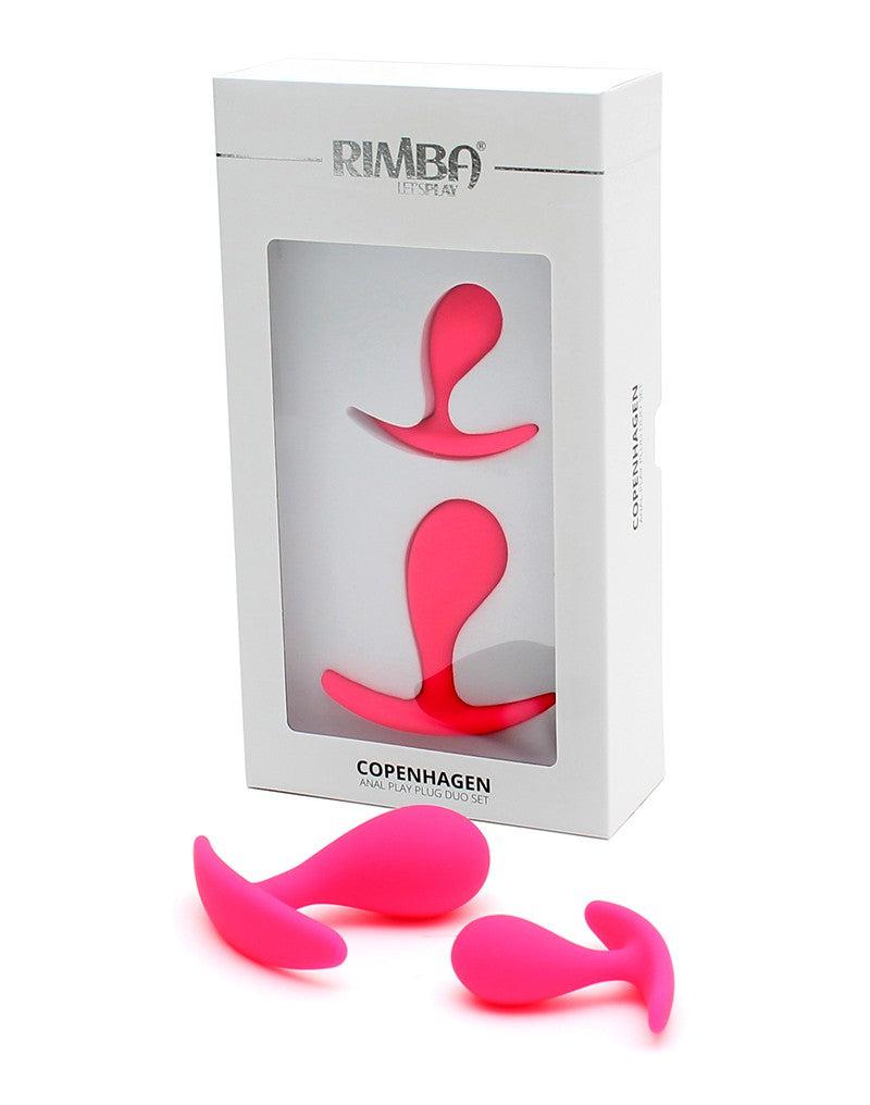 Rimba - Copenhagen - Anaal plug Set Van 2 buttplugs - Roze