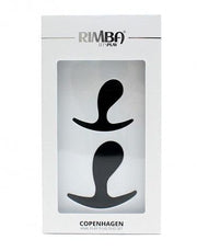 Rimba - Copenhagen - Anaal plugs - Set Van 2 buttplugs - Zwart