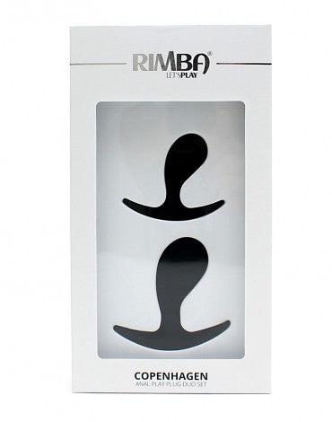 Rimba - Copenhagen - Anaal plugs - Set Van 2 buttplugs - Zwart