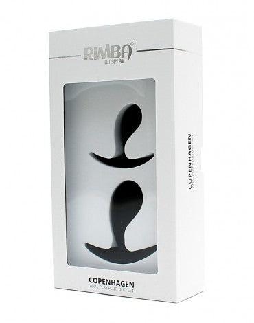 Rimba - Copenhagen - Anaal plugs - Set Van 2 buttplugs - Zwart