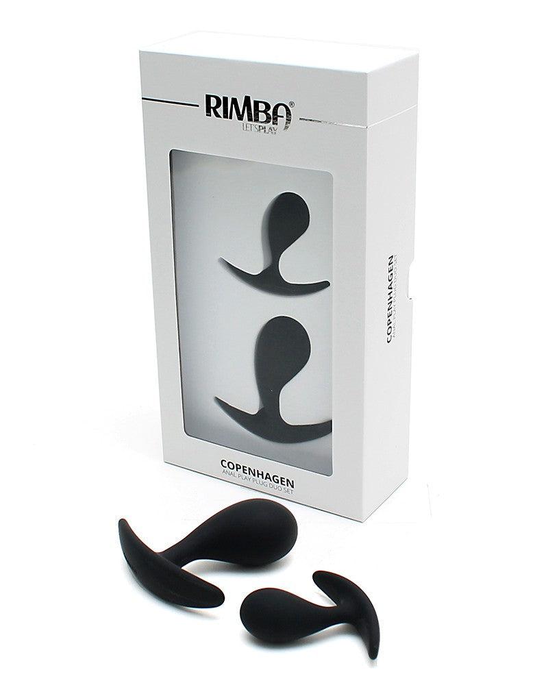 Rimba - Copenhagen - Anaal plugs - Set Van 2 buttplugs - Zwart