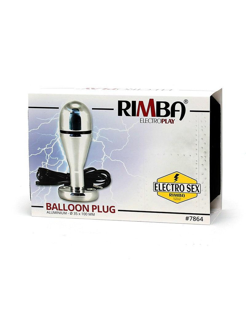 Rimba Electro Sex - Ballon Plug Voor Vaginaal of Anaal Gebruik 100 mm bi-polair