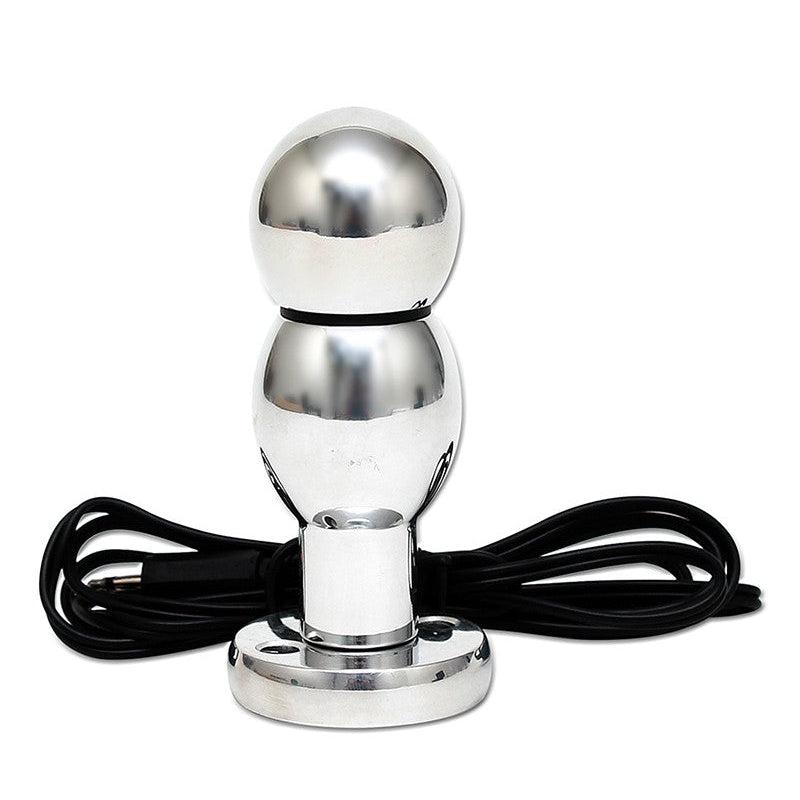 Rimba Electro Sex - Buttplug voor Electro Stimulatie - Bipolaire dildo - Diameter 35 mm - Lengte 10 cm