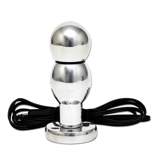 Rimba Electro Sex - Buttplug voor Electro Stimulatie - Bipolaire dildo - Diameter 35 mm - Lengte 10 cm